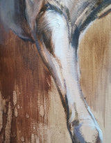 Running Horses Painting Equine Art Arabian Horse Art Large Horse Painting