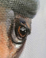 Modern Horse Art Equestrian Painting Contemporary Horse Art Framed Horse Wall Art