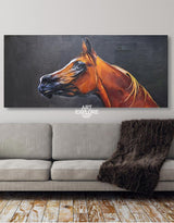 Original Horse Paintings Oversized Horse Wall Art Large Horse Artwork