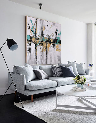 Impressionist Seascapes Coastal Abstract Wall Art Modern Coastal Artwork