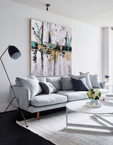 Impressionist Seascapes Coastal Abstract Wall Art Modern Coastal Artwork