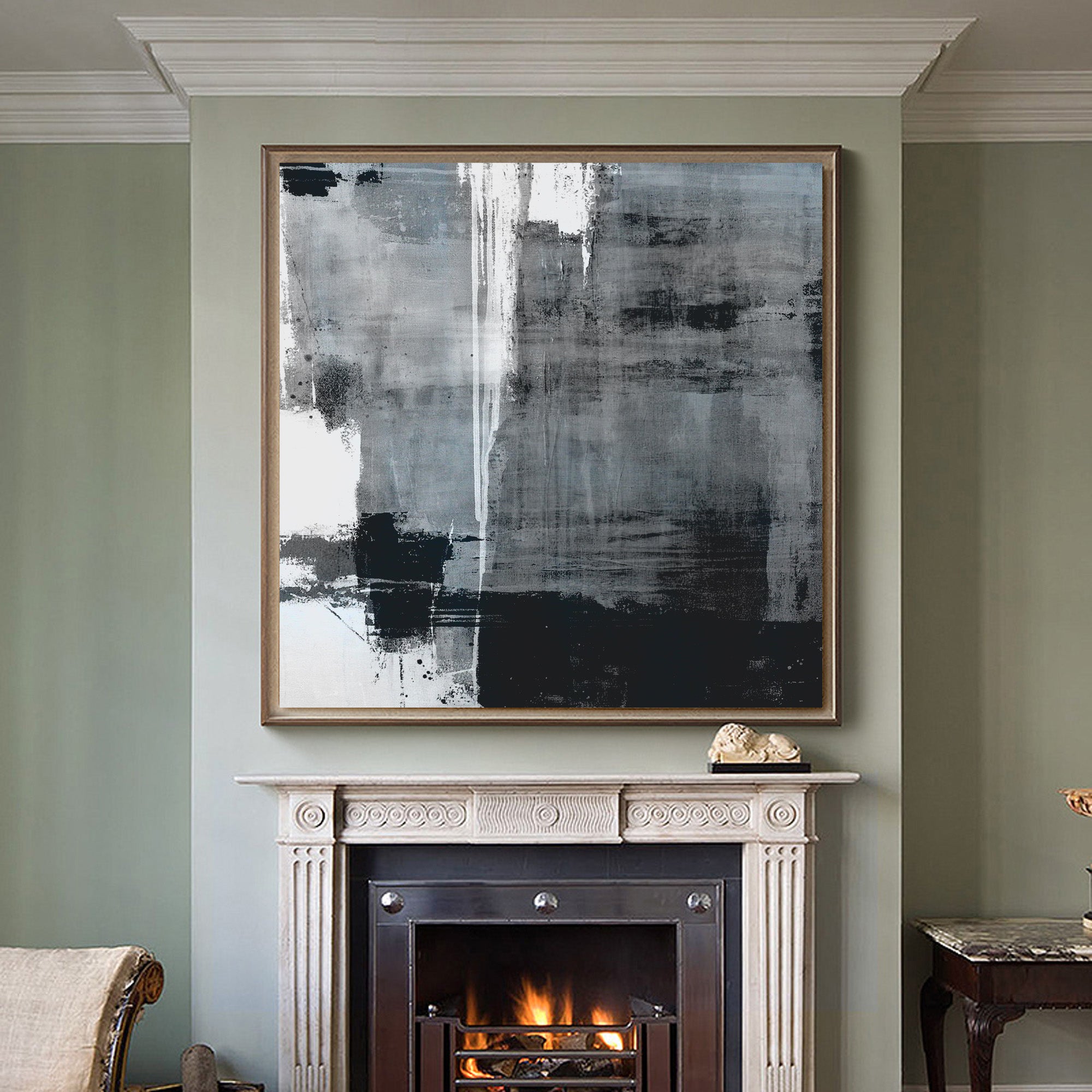 Big Canvas Painting Contemporary Abstract Modern Paintings For Living Room
