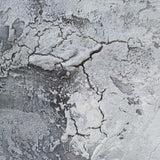 36 x 48 Vertical Grey And White beach scene painting Seascape Art For Sale