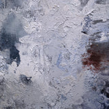 Blue And White Abstract Canvas Art Original Abstract Paintings For Sale 40 x 40