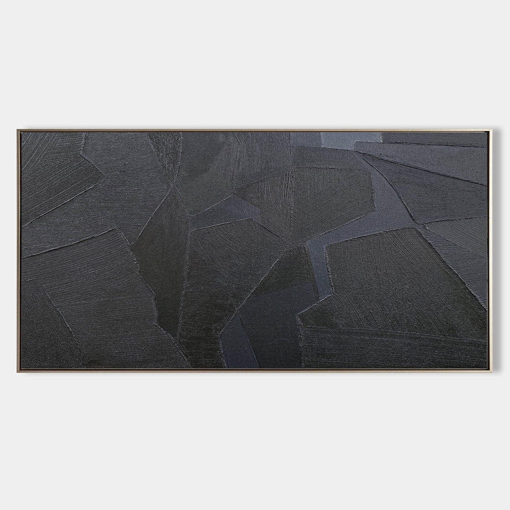 minimalist abstract art large black abstract art canvas art for living room