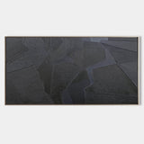 minimalist abstract art large black abstract art canvas art for living room