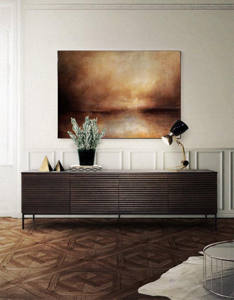 Impressionist Seascape Paintings Large Beach Canvas Wall Art Modern Beach Art