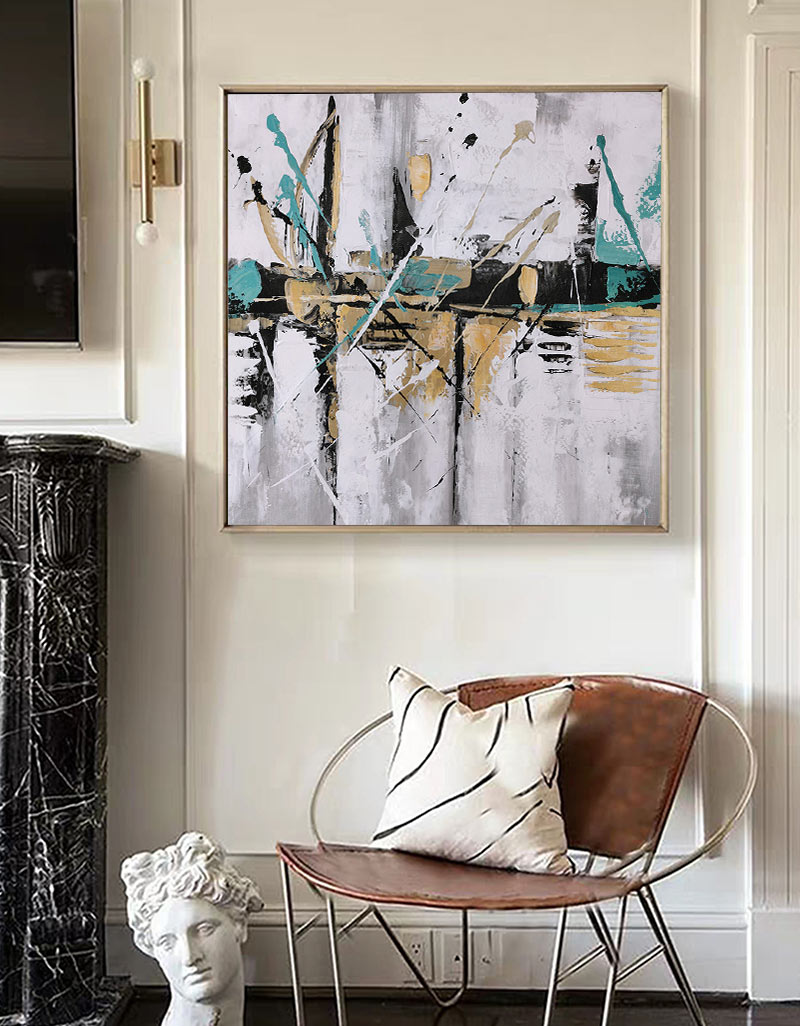 Impressionist Seascapes Coastal Abstract Wall Art Modern Coastal Artwork