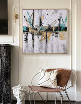 Impressionist Seascapes Coastal Abstract Wall Art Modern Coastal Artwork