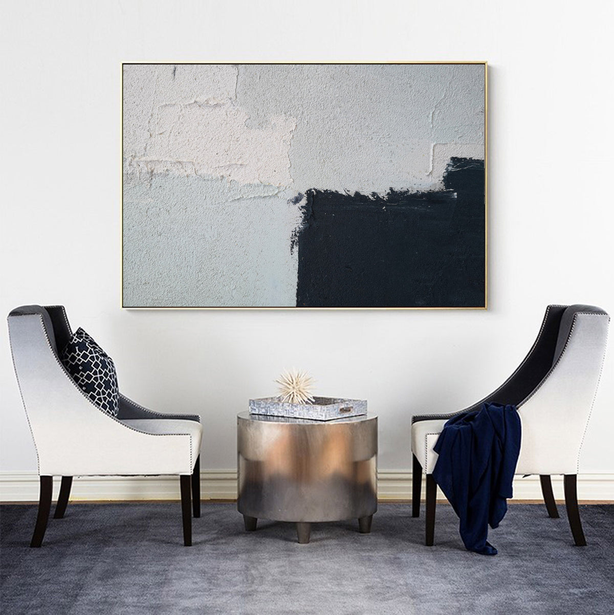 Minimalist Abstract Wall Painting Large Modern Minimalist Wall Art Big Paintings For Living Room