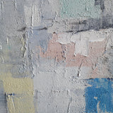 40 x 40 Colorful Abstract Painting Abstract Geometric Art For Bedroom