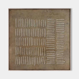 Wabi-Sabi Brown Texture Wall Art Brown Abstract Painting Neutral Canvas Art Minimalist Art