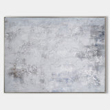 Modern White Minimalist Art Artwork For Large Walls Gray And White Wall Art