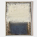 Brown Minimalist Acrylic Painting On Canvas Extra Large Beige Minimal Canvas Art Minimalist Wall Art