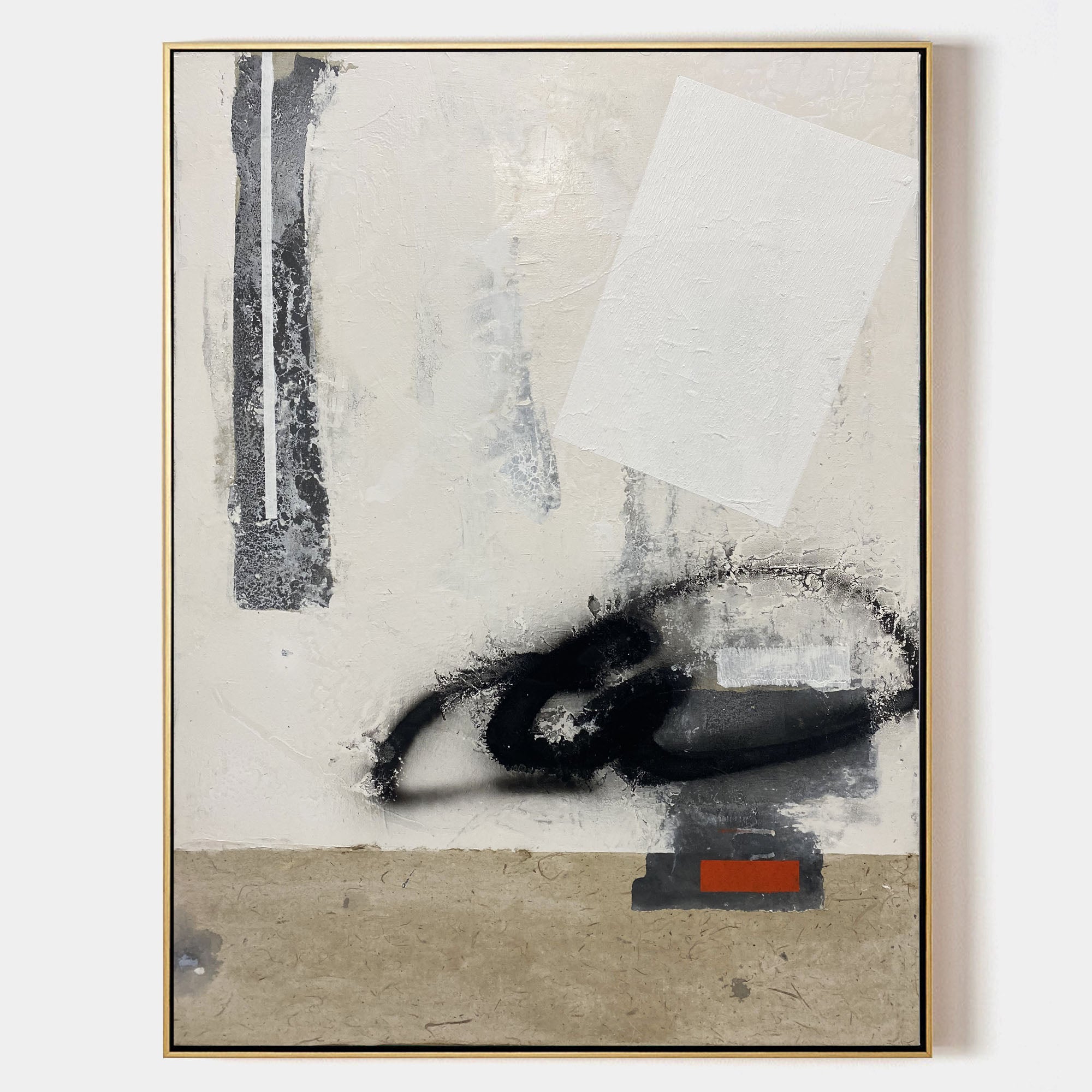 Large Black And Brown Artwork Oversized Framed Wall Art X Large Wall Art