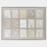 Beige Textured Wall Art Beige Abstract Minimalist Painting Neutral Beige Wabi sabi Painting