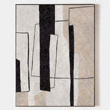 Large Abstract Canvas Paintings Minimalist Painting Oversized Wall Art