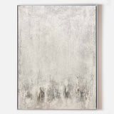 Gray And White Wall Art White Minimalist Painting On Canvas Large Canvas Art