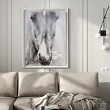 Paintings Of Horses Heads Modern Horse Art Black And White Horse Paintings For Sale