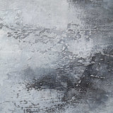 36 x 48 Vertical Grey And White beach scene painting Seascape Art For Sale