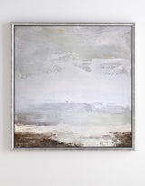 Coastal Wall Art Canvas Beach Scene Painting Impressionist Beach