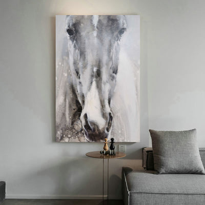 Paintings Of Horses Heads Modern Horse Art Black And White Horse Paintings For Sale