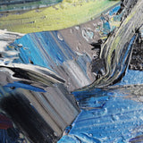 40 x 40 Square Multicolor Wall Art Colorful Contemporary Abstract Painting