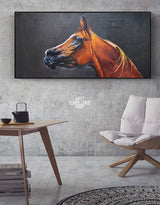 Original Horse Paintings Oversized Horse Wall Art Large Horse Artwork