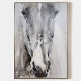 Paintings Of Horses Heads Modern Horse Art Black And White Horse Paintings For Sale