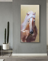 Large Horse Canvas Art Custom Horse Paintings Equine Art For Sale