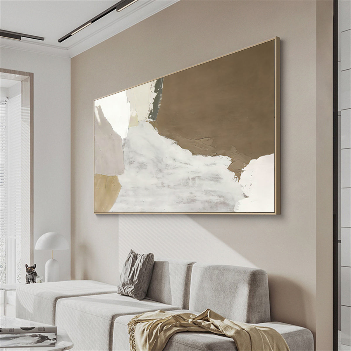 Luxury Textured Abstract Painting Big Canvas Wall Art Large Wall Decor