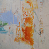 Bright Abstract Art Extra Large Colorful Abstract Painting For Sale