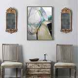 Extra Large Abstract Geometric Painting Acrylic Large Artwork For Living Room