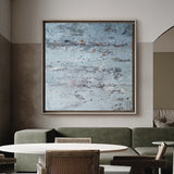 Abstract Seascape Art Beach Scene Painting Modern Beach Art Abstract Beach Artwork