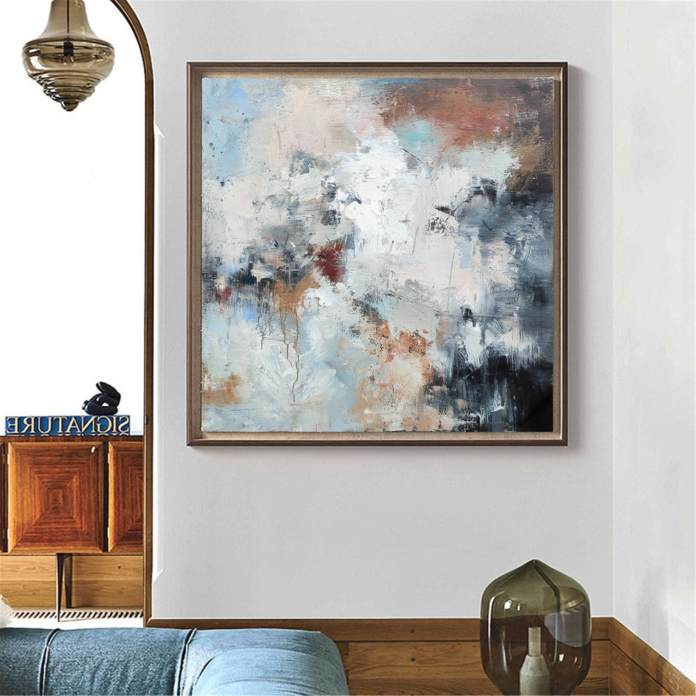 Extra Large Cheap Canvas Wall Art Square Oversize Modern Wall Decor