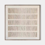 Wabi-sabi Beige Minimalist Art Beige Rich Textured Canvas Art Minimalist Wall Art For Sale