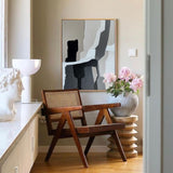 Large Black And Brown Artwork Oversized Framed Wall Art Large Wall Art