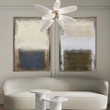 2 piece abstract wall art abstract acrylic painting for living room modern minimalist art