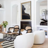 neutral abstract acrylic painting modern paintings for living room neutral minimalist artwork