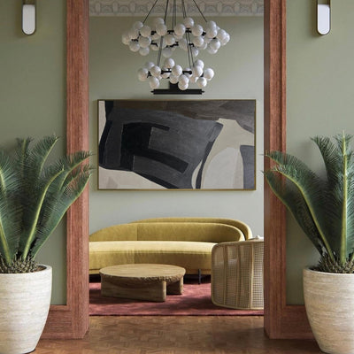 Black And Grey Wall Art Abstract Acrylic Art Canvas Painting For Living Room Painting Ideas On Home Decor