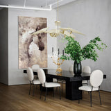 Large Arabian Horse Wall Art Huge Horse Oil Painting For Sale Modern Running Horse Painting On Canvas