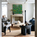 47'' X 47'' Modern Green Large Wall Art Abstract Square Paintings Artwork In Stock For Sale