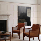 Large Black And Brown Artwork Oversized Framed Wall Art Large Wall Art