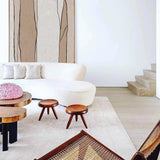 Modern Luxry Geometric Acrylic Painting Ideas Large Abstract Wall Painting On Canvas Painting Ideas For Home Decor