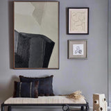 Large Black And Brown Artwork Oversized Geometric Patterns For Wall Painting Wall Art Large Wall Art