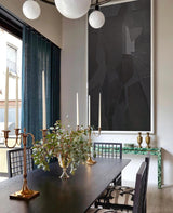 large canvas art for living room modern minimalist art black abstract acrylic painting
