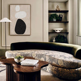 Large Plaster Art On Canvas Beige Abstract Painting White Minimalist Geometric Painting Black And White Cool Modern Abstract Minimalist Painting