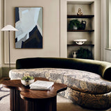 neutral abstract canvas wall art acrylic geometric painting canvas painting for living room