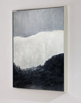 Black White Abstract Landscape Art Extra Large Black White Minimalist Canvas Art