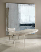 Black and Grey Minimalist Canvas Wall Art Modern Geometric Art Large Abstract Painting Canvas